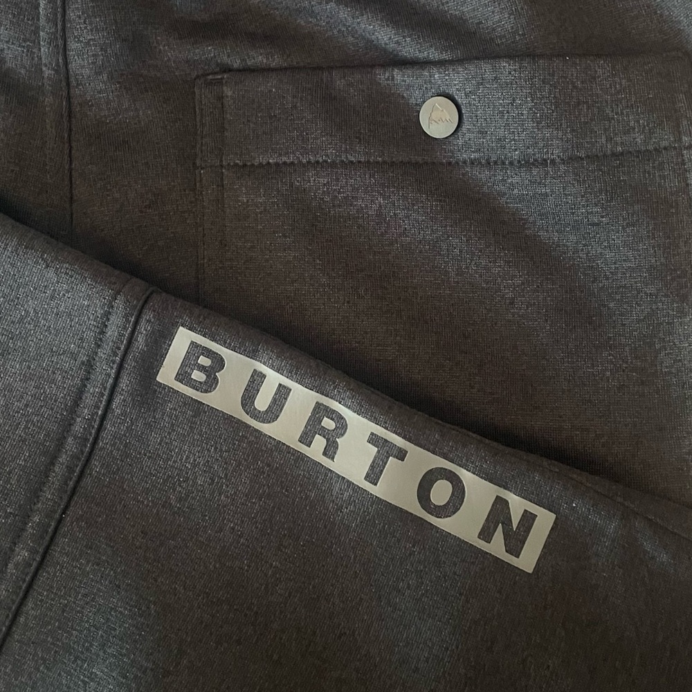 Burton Oak Pant Sweatpants Mens XL Black Jogger Fleece Casual Lounge Pants 20594 - Picture 4 of 8